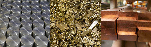 brass, aluminum and copper forgings alloys